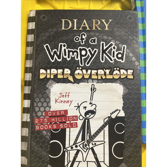 Lot Of 6 Diary Of A Wimpy Kid New Books By Jeff Kinney Big Shot Diaper Overload - Picture 2 of 7